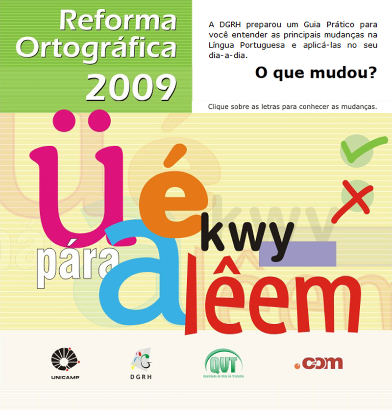 ApresentaçãO Reforma Ortografica